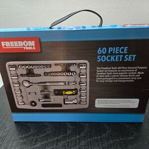 Freedom Tools 60-Piece Socket Set